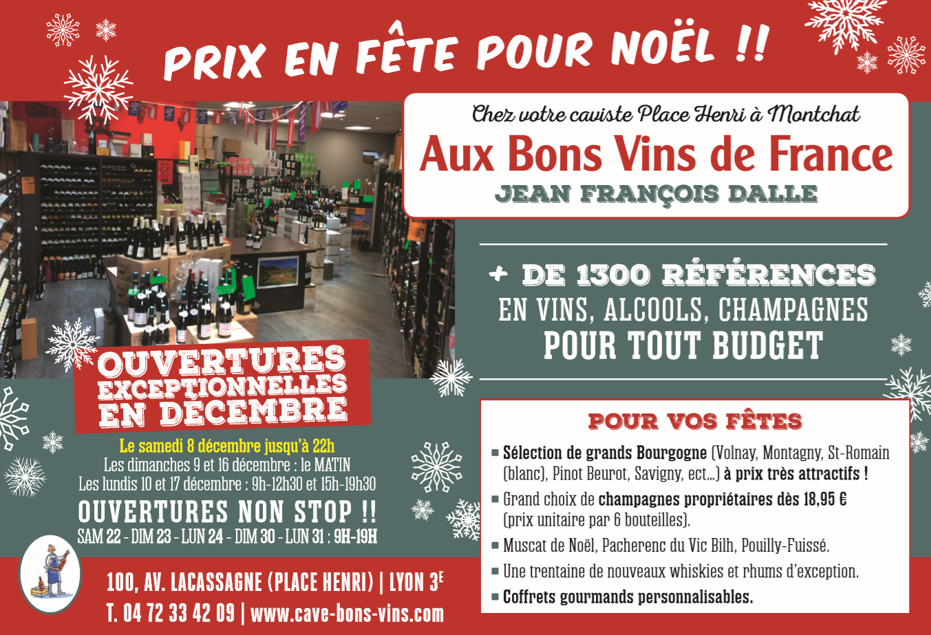Ouverture fêtes 2018 Ouverture fêtes 2018